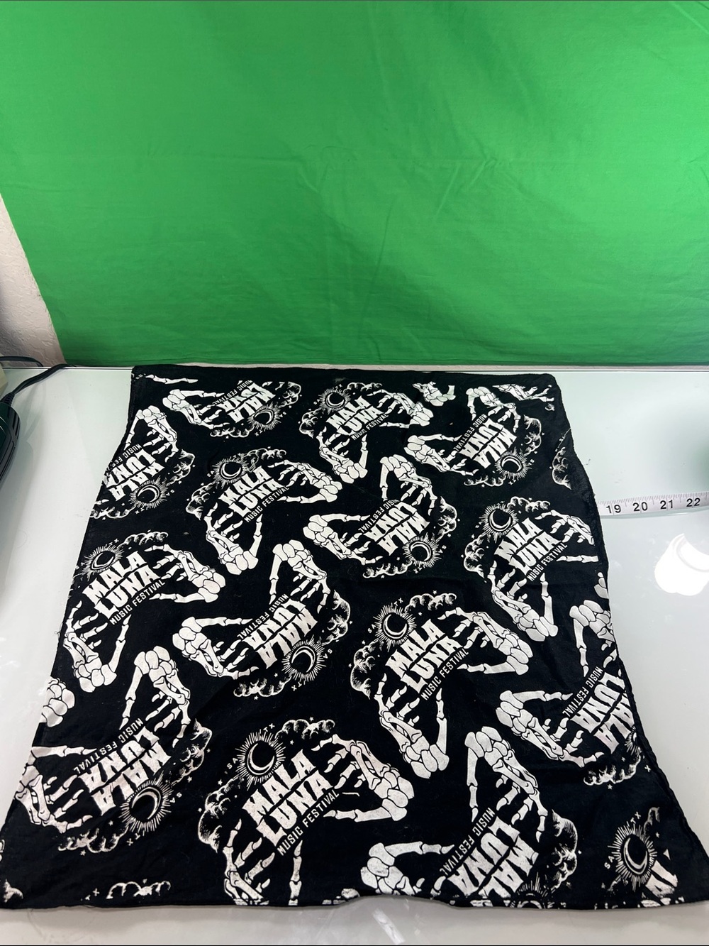 Mala luna music festival band Graphic Bandana Scarf